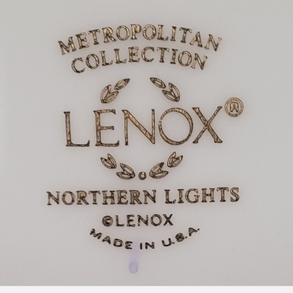 Lenox northern lights Platinum-Banded 5-Piece Place Setting, Service for 1 - Picture 3 of 3